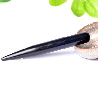 Acupunctuurpuntmassage Guasha Pen van zorg voor de lichaamsvorm van Dangle Charm Ball Bian Stone Facial Gua Sha Massager