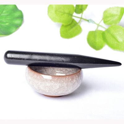 Acupunctuurpuntmassage Guasha Pen van zorg voor de lichaamsvorm van Dangle Charm Ball Bian Stone Facial Gua Sha Massager