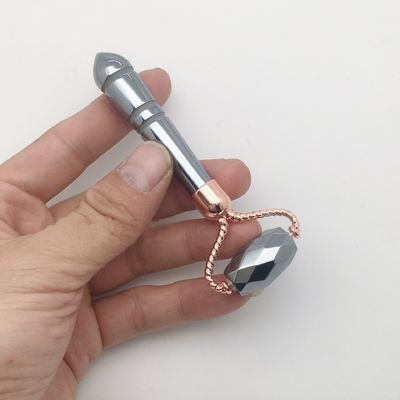 Gezichtsmassage Terahertz Stone Face Guasha Roller Energy Stone Gezichtsmassage voor natuurlijke schoonheid Huid en spiermassage