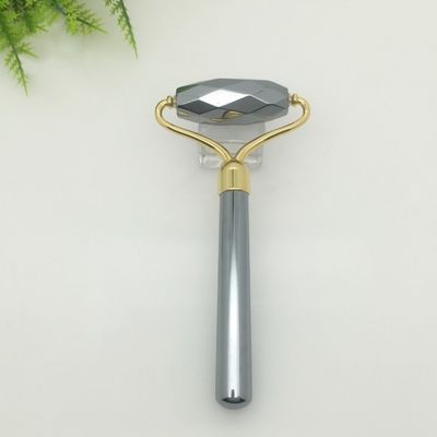 Gepersonaliseerd logo beschikbaard Terahertz Healing Therapy Scraping Terahertz Guasha Stone Face Massage V face Guasha Roller