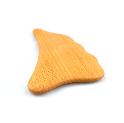 Custom Logo Houten Gua Sha Massager Body Massage Tool voor zelf huidverzorging Spa Gezichtslifting Schoonheid