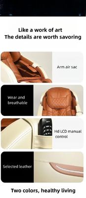 Nul zwaartekrachtfunctie Elektrische Airbags Volledig lichaam Achtersteek Verwarmde stoel Massager Commerciële meubels voor ultiem comfort