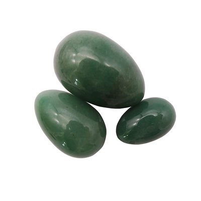 Vrouwen Gezondheid Groene Aventurine Natuurlijke Jade Eieren voor bekkenbodem en vaginale strenger
