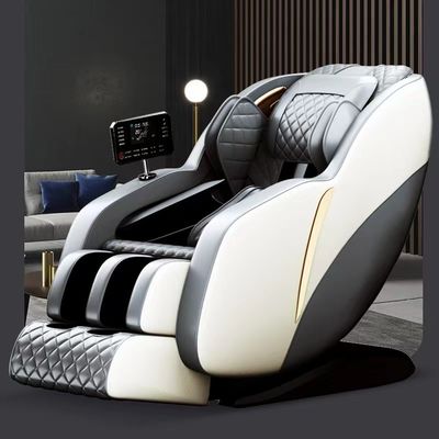 Smart Electric Whole Body Massage Chair Automatic 4D Massager Multifunctionele huishoudelijke gezondheidszorg Zwart