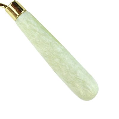 Gezichtsmassageapparatuur 100% natuurlijke Xiuyan Green Jade Roller Gezichtsmassage Jade Stone Oogmassage IJssroller Voor massagetools