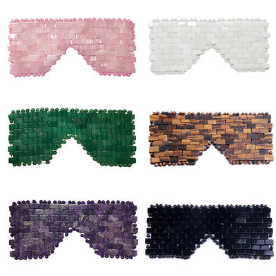 Crystal Jade Rose Quartz Oogverzorging Slaap Oogmasker Voor Gezicht Verbeter uw algehele welzijn