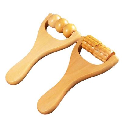Houten gezichtsroller gezichtsgras Boom Houten massager voor trending producten Schoonheidsinstrumenten voor vrouwelijk gezicht Huidmassage