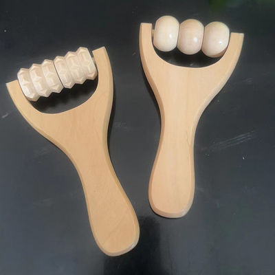 Houten gezichtsroller gezichtsgras Boom Houten massager voor trending producten Schoonheidsinstrumenten voor vrouwelijk gezicht Huidmassage