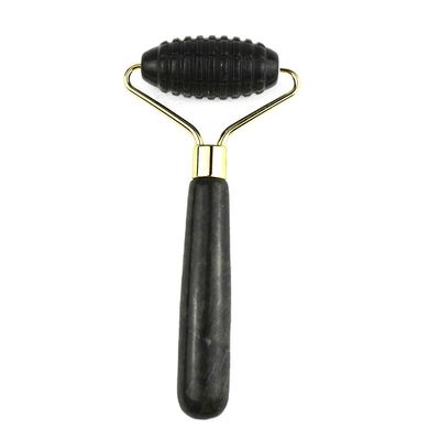 Gepersonaliseerd logo beschikbaard Spikey Natural Xiuyan Jade Facial Guasha Roller Face Massager voor huidmassage Gua Sha schoonheidsinstrumenten voor vrouw