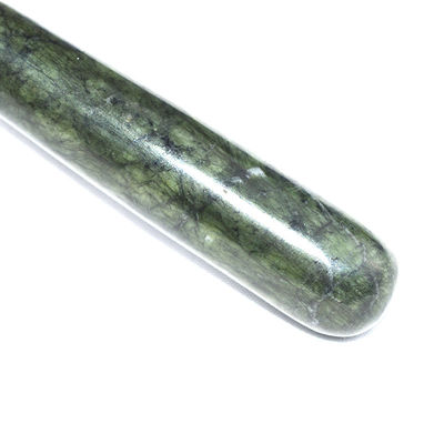 Spiermassage Functie Trending 2024 aankomst Natuurlijke Xiuyan Green Jade Roller Guasha Tools voor gezichts- en oogmassage