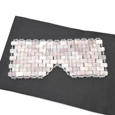 Aanpasbare stijl natuurlijke jade gezichtsmasker voor schoonheid en rozen kwarts gezicht oogmasker