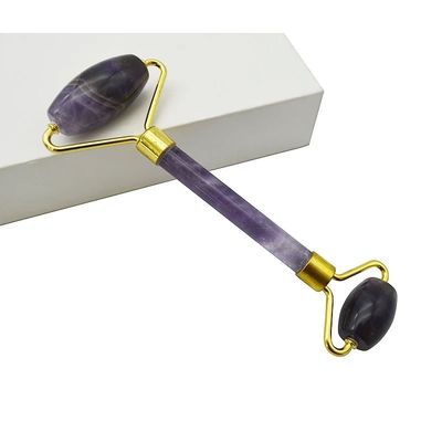Amethist Jade Roller Guasha Gezicht Huidverzorging Tools Kleine Oog Roller voor Ogen Gezicht Gua Sha Massager voor vrouwen Gezicht Roller Zelfzorg Geschenken