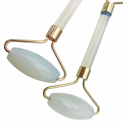 Jade Guasha Roller Tools Opal Jade Gezichtsroller Gua Sha Massager voor gezicht en ogen Zwelling verlichting Vermindering van huidrimpels