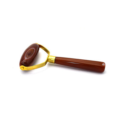 Agate Face Gua Sha Roller Body Skin Care Stone Gezichtsmassage voor vrouwen om stress en oogzwelling te verlichten