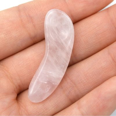 Natuurlijke oogcrème spatula stick gezichtsmassage voor rozenkwarts cosmetische spatula