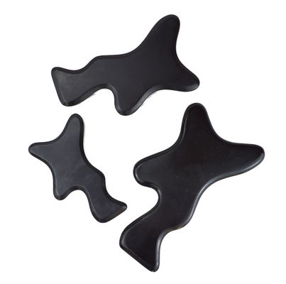 Ontdek de kracht van zwarte Bian steen Gua Sha Body Massage Tools voor schoonheid en ontspanning