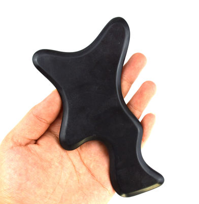Ontdek de kracht van zwarte Bian steen Gua Sha Body Massage Tools voor schoonheid en ontspanning
