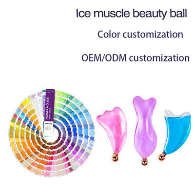 Aanpassing IJs Guasha Massage Gezicht Lift Huidverzorging Tools Cooling Beauty Gezichts IJsschalen Gua Sha Massage Tool voor SPA