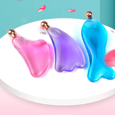 Aanpassing IJs Guasha Massage Gezicht Lift Huidverzorging Tools Cooling Beauty Gezichts IJsschalen Gua Sha Massage Tool voor SPA