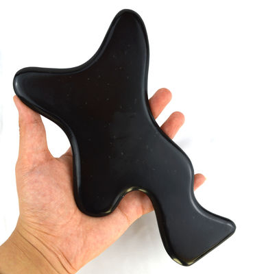 Ontdek de kracht van zwarte Bian steen Gua Sha Body Massage Tools voor schoonheid en ontspanning