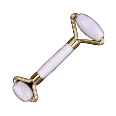 Massagetools Bestseller Natuurlijke Witte Jade Guasha Roller Massage Gezicht Bal Gua Sha Roller Massager Voor Gezichtsmassage