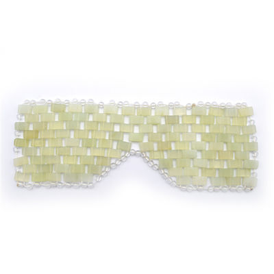 Gezondheidszorg Topverkoop Crystal Eye Mask Pure Natural Jade Eye Mask Xiuyan Jade Eye Mask Aanpasbare stijl