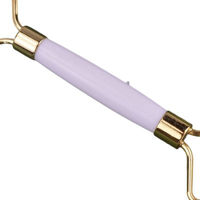 Massagetools Bestseller Natuurlijke Witte Jade Guasha Roller Massage Gezicht Bal Gua Sha Roller Massager Voor Gezichtsmassage