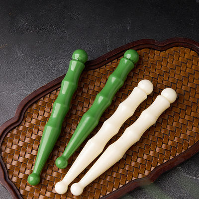 14.5cm Hars Double Head Acupoint Stick voor gezichtsmassage en Lymfatische Stimulatie Tool