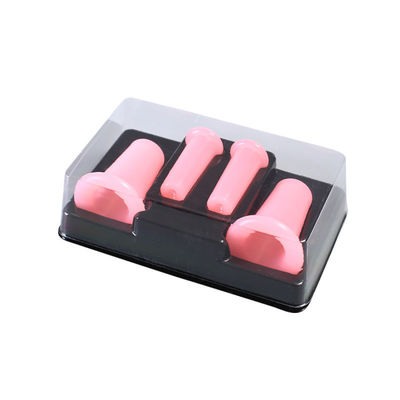 100% huishoudelijke siliconen Cupping Guasha schoonheidssalon exclusieve multi kleur Vier stukken set Gezicht Gua Sha Cupping voor de zorg