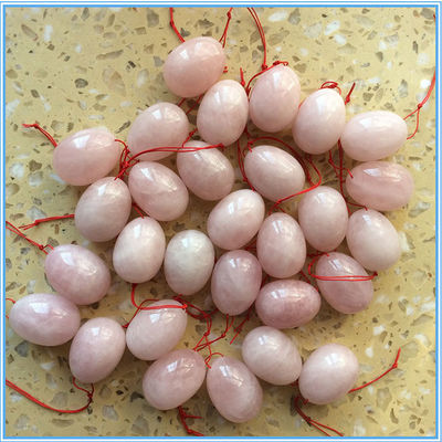 Middelgrote Rozenkwarts Yoni Eggs 2024 Trending Product voor Rehabilitatietherapie