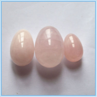 Middelgrote Rozenkwarts Yoni Eggs 2024 Trending Product voor Rehabilitatietherapie