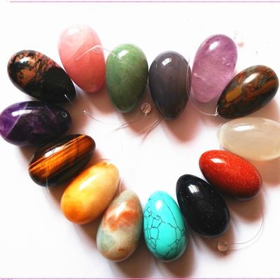 Middelgrote Rozenkwarts Yoni Eggs 2024 Trending Product voor Rehabilitatietherapie
