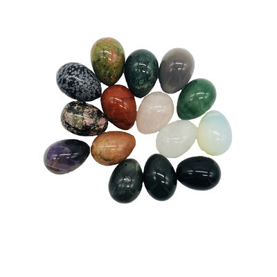 Kleurrijke volkskunst stijl natuurlijke edelsteen Jade Yoni eieren De perfecte aanvulling op uw vaginale gezondheid routine