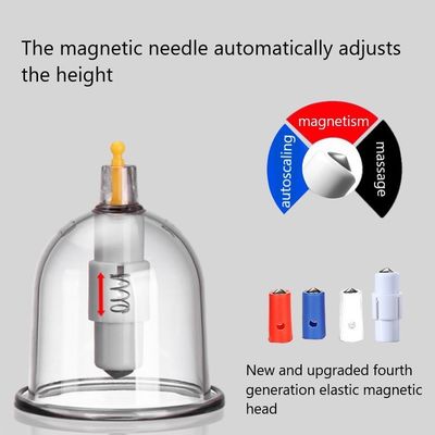 20 blikjes Elektrische Cupping Vacuüm Cupping Device Huishoudelijke set met massageapparatuur Eigenschappen Niet-cupping schoonheidssalon gereedschap