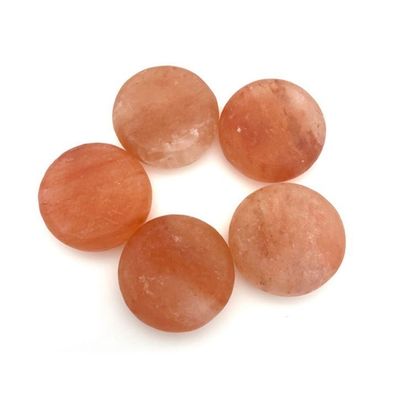 250 g natuurlijke Himalaya Rozen Zout Zeep voor schoonheidssalon SPA Essentiële Olie Handgemaakte Schrapen Massage Koud Warm Compress Steen