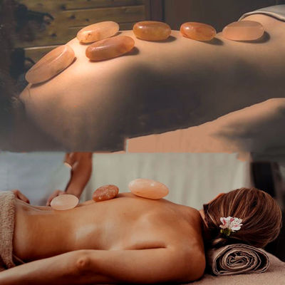 250 g natuurlijke Himalaya Rozen Zout Zeep voor schoonheidssalon SPA Essentiële Olie Handgemaakte Schrapen Massage Koud Warm Compress Steen