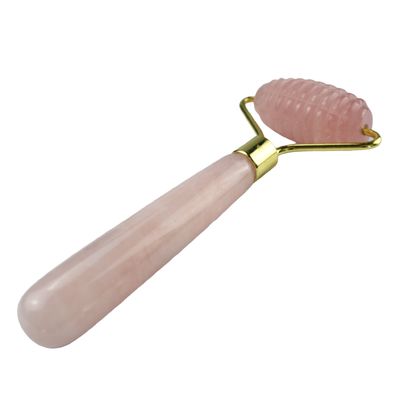 Gezichtsmassagetool 100% natuurlijk rozenkwarts Gua Sha Jade Roller voor huidverzorging en massagetools