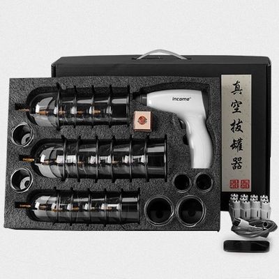 24 stuks set elektrische Guasha Cupping zuigmassageur voor lichaamsspiermassage meridianen behandeling ontspannen gereedschap
