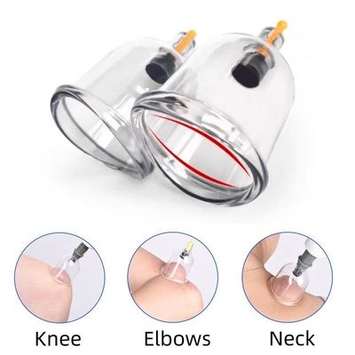 24 stuks set elektrische Guasha Cupping zuigmassageur voor lichaamsspiermassage meridianen behandeling ontspannen gereedschap
