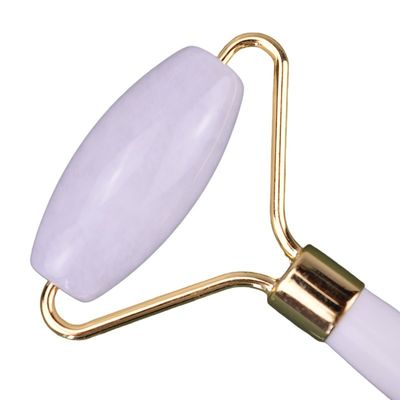 Natural White Jade Roller Guasha Face Beauty Massager Facial Gua Sha Massage Tools Anti Aging Custom Logo voor gezichtsmassage