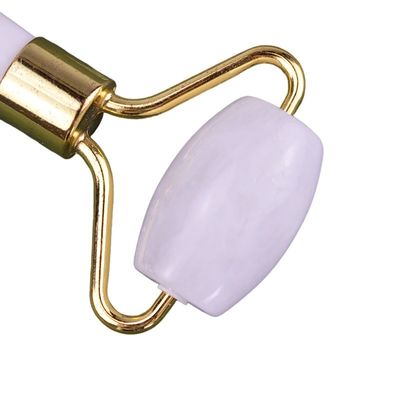 Natural White Jade Roller Guasha Face Beauty Massager Facial Gua Sha Massage Tools Anti Aging Custom Logo voor gezichtsmassage