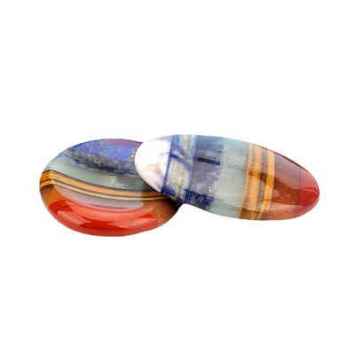 Chakra Balancing Essential Natural Worry Stone Finger Massage Tool met 45*35*8mm Grootte en ISO9001 Certificaat