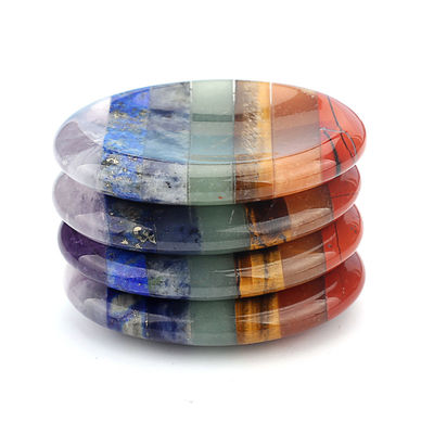 Chakra Balancing Essential Natural Worry Stone Finger Massage Tool met 45*35*8mm Grootte en ISO9001 Certificaat