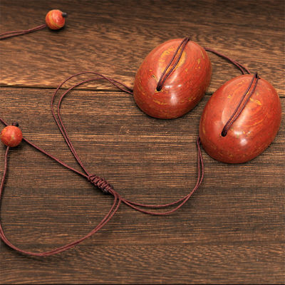 Natuurlijk rood Bian Stone oogmasker voor volledige lichaamsmassage Energie steen Warm en koud comprimeren Oog vermoeidheid verlichting Tool