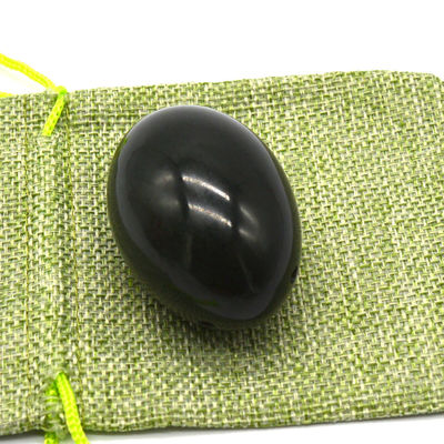 Eivormige Nefriet Kegel Jade Eieren Natuurlijke Edelsteen Yoni Eieren 40*30mm