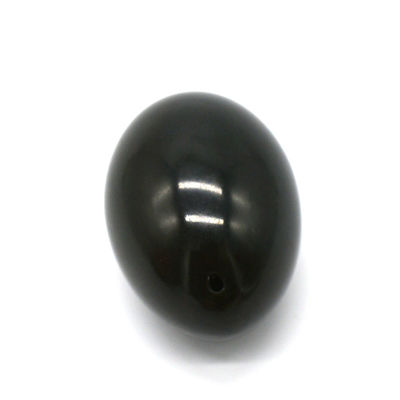 Eivormige Nefriet Kegel Jade Eieren Natuurlijke Edelsteen Yoni Eieren 40*30mm