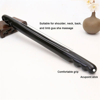 Black Bian Stone Body Massage Wand voor effectief Meridian Dredging en Lymfatische Drainage verbetering