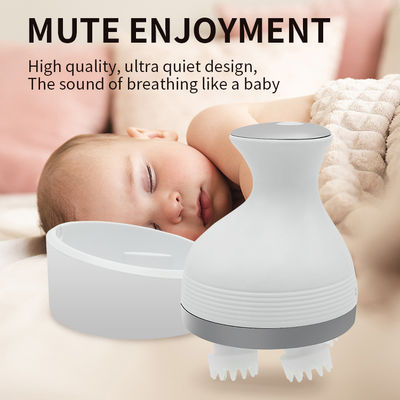 Keramische hoofdmassageur 2024 Volledig automatische draadloze mini-massageur Meridians Gezondheidszorg Haarborstel Hoofdmassage Relax Tool