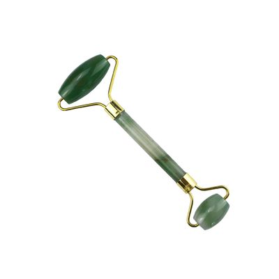 Gezichtsmassageapparatuur Groene Aventurine Gua Sha Jade Roller Steen Guasha Roller voor gezichtsmassage
