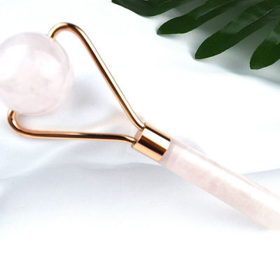 Rozenkwarts gezichtsroller Guasha 100% natuurlijk kristal Gua Sha massager voor roze schoonheidstool gezichtsmassage roze kristal